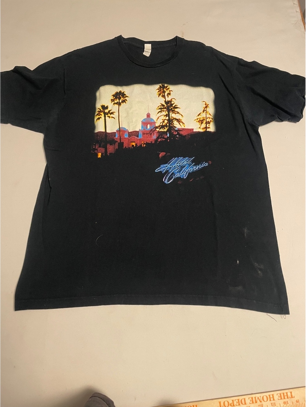 Vintage Fruit of the Loom California Sunset Graphic T-Shirt XXL